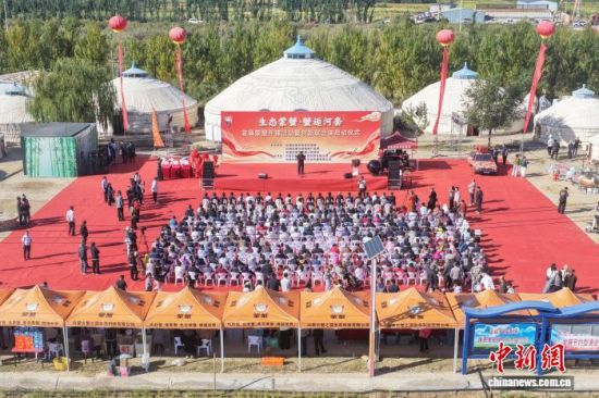 图为活动现场。 杭锦后旗融媒体中心供图 图为活动现场。 杭锦后旗融媒体中心供图
